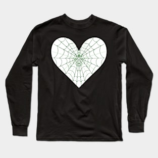 Spider Web Heart V14 Long Sleeve T-Shirt